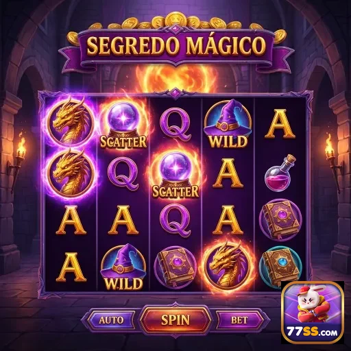 Imagem do jogo Segredo Mágico da plataforma 77ss.