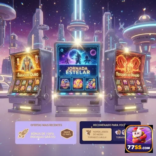 Jogos de slot com promoções da 77ss em destaque.